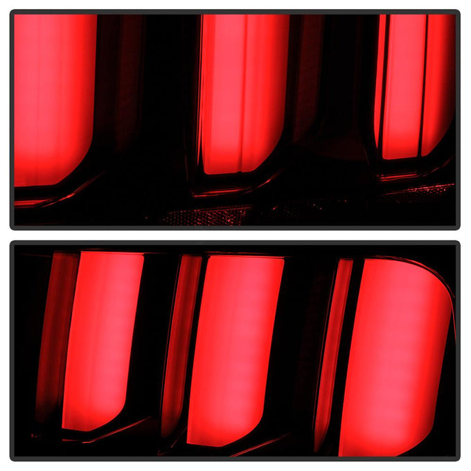Black LED Tail Lights <br>05-09 Ford Mustang