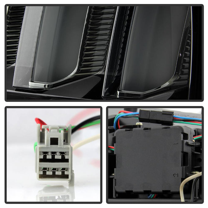 Smoke LED Tail Lights <br>05-09 Ford Mustang