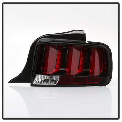 Black LED Tail Lights <br>05-09 Ford Mustang