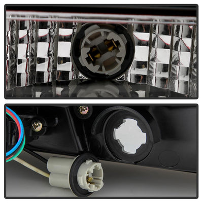 Black LED Tail Lights <br>05-09 Ford Mustang