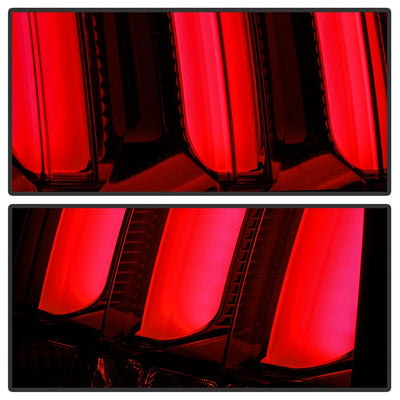 Black LED Tail Lights <br>05-09 Ford Mustang