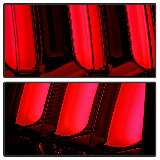 Black LED Tail Lights <br>05-09 Ford Mustang