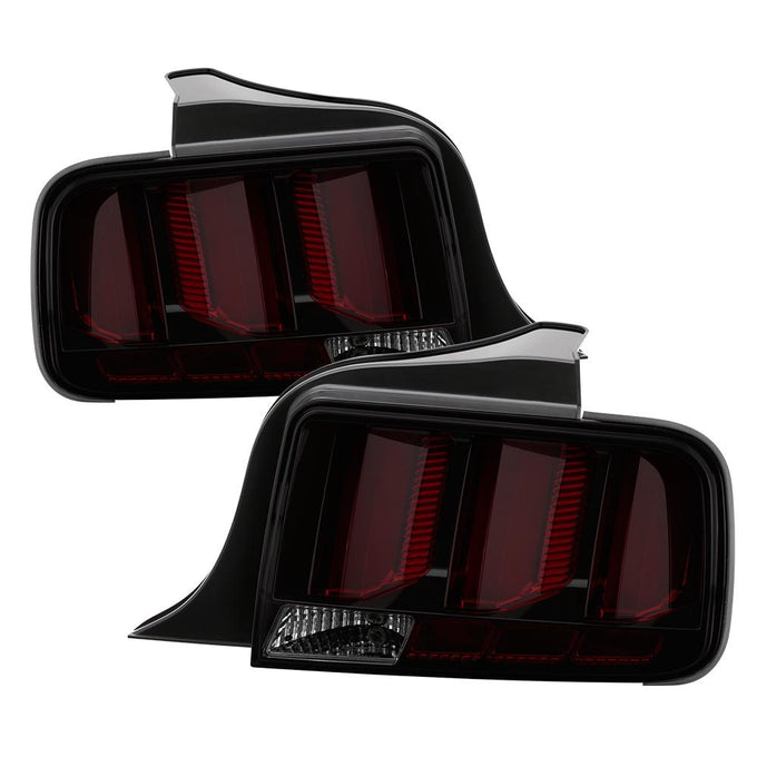 Smoke LED Tail Lights <br>05-09 Ford Mustang