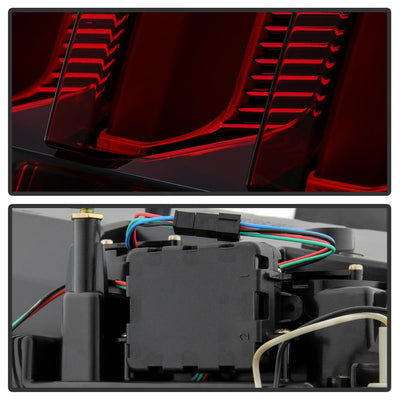 Smoke LED Tail Lights <br>05-09 Ford Mustang