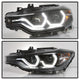 Black Projector Headlights <br>12-14 BMW 328i xDrive 320i 328i 335i 335i xDrive