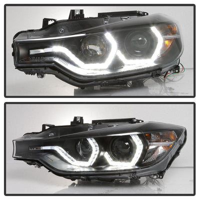 Black Projector Headlights <br>12-14 BMW 328i xDrive 320i 328i 335i 335i xDrive