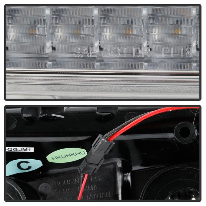 Sequential Signal Chrome Full LED Front Bumper Lights <br>18-21 Jeep Wrangler 20-21 Jeep Gladiator