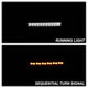 Sequential Signal Chrome Full LED Front Bumper Lights <br>18-21 Jeep Wrangler 20-21 Jeep Gladiator