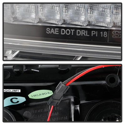 Sequential Signal Black Full LED Front Bumper Lights <br>18-21 Jeep Wrangler 20-21 Jeep Gladiator