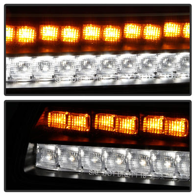 Sequential Signal Black Full LED Front Bumper Lights <br>18-21 Jeep Wrangler 20-21 Jeep Gladiator