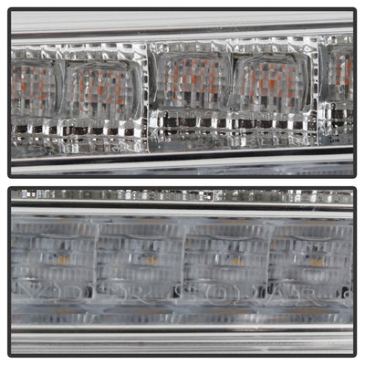 Sequential Signal Chrome Full LED Front Bumper Lights <br>18-21 Jeep Wrangler 20-21 Jeep Gladiator