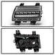 Sequential Signal Black Full LED Front Bumper Lights <br>18-21 Jeep Wrangler 20-21 Jeep Gladiator