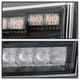 Sequential Signal Black Full LED Front Bumper Lights <br>18-21 Jeep Wrangler 20-21 Jeep Gladiator