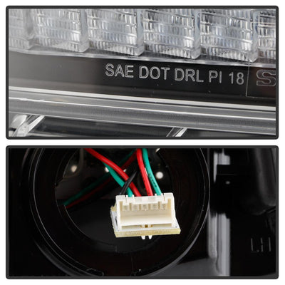 Sequential Signal Black Full LED Front Bumper Lights <br>18-21 Jeep Wrangler 20-21 Jeep Gladiator