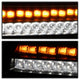 Sequential Signal Black Full LED Front Bumper Lights <br>18-21 Jeep Wrangler 20-21 Jeep Gladiator
