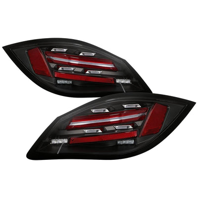 Black LED Tail Lights <br>09-12 Porsche Boxster Cayman