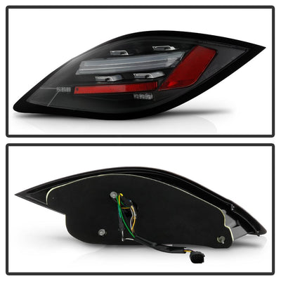 Black LED Tail Lights <br>09-12 Porsche Boxster Cayman