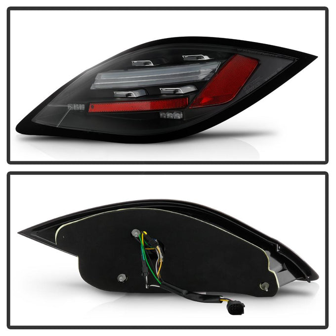 Black LED Tail Lights <br>09-12 Porsche Boxster Cayman