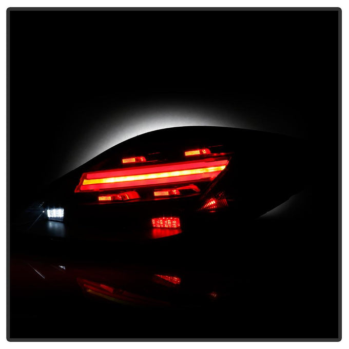 Black LED Tail Lights <br>09-12 Porsche Boxster Cayman