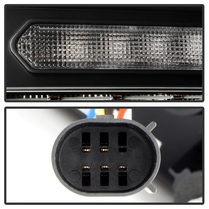 Black LED Tail Lights <br>11-14 Porsche Cayenne