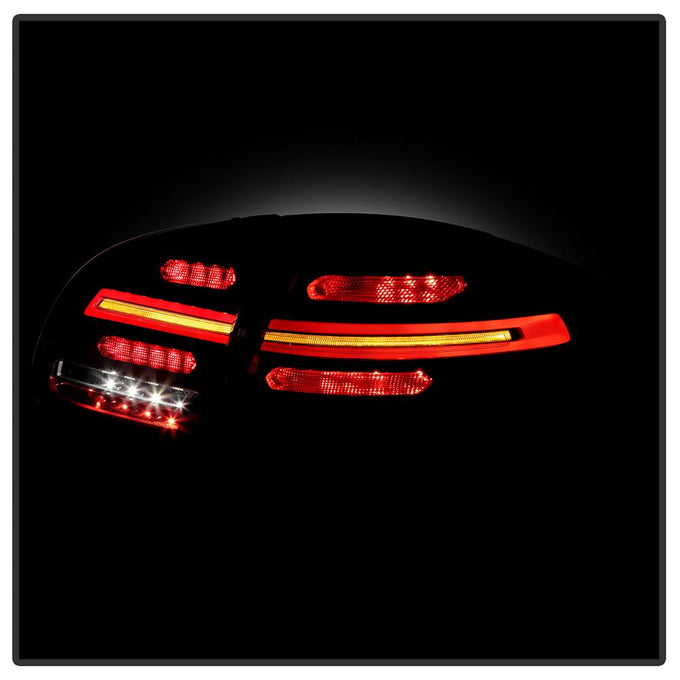 Black LED Tail Lights <br>11-14 Porsche Cayenne