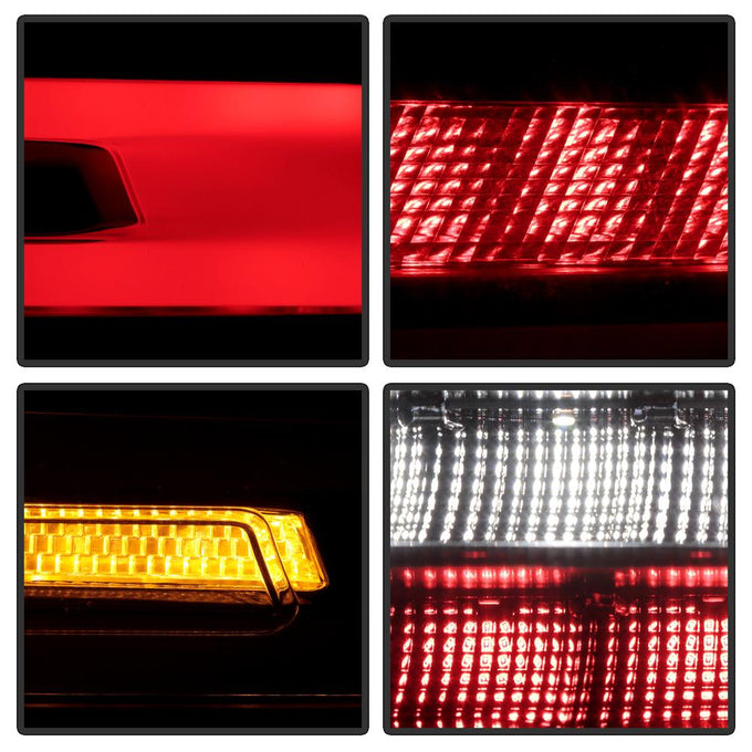 Black LED Tail Lights <br>11-14 Porsche Cayenne