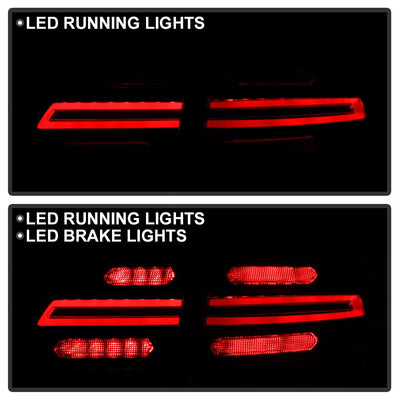 Black LED Tail Lights <br>11-14 Porsche Cayenne