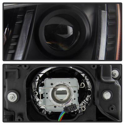 Sequential Turn Signal Black Projector Headlights <br>08-11 Audi TT TT Quattro 11 Audi TT RS Quattro