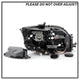 Sequential Turn Signal Black Projector Headlights <br>08-11 Audi TT TT Quattro 11 Audi TT RS Quattro