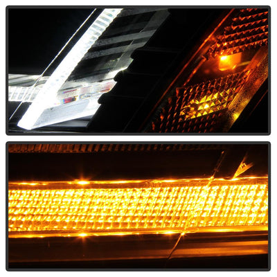 Sequential Turn Signal Black Projector Headlights <br>08-11 Audi TT TT Quattro 11 Audi TT RS Quattro