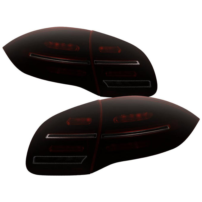 Red Smoke LED Tail Lights <br>11-14 Porsche Cayenne