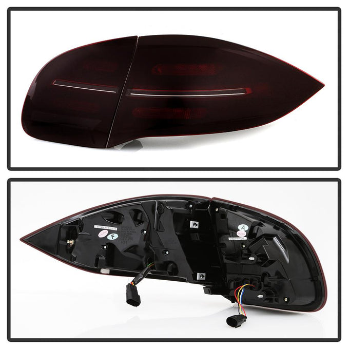 Red Smoke LED Tail Lights <br>11-14 Porsche Cayenne