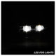 Clear OEM Style Full LED Fog Lights W/Universal Switch <br>15-19 Chrysler 300