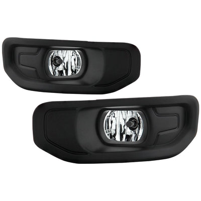 Clear OEM Style Halogen Fog Lights W/Universal Switch <br>19-22 Ram 1500