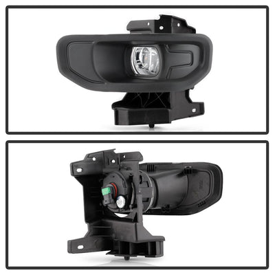 Clear OEM Style Halogen Fog Lights W/Universal Switch <br>19-22 Ram 1500