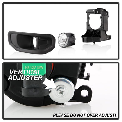 Clear OEM Style Halogen Fog Lights W/Universal Switch <br>19-22 Ram 1500