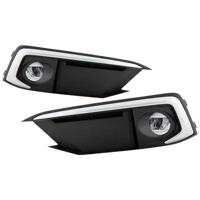Clear OEM LED Fog Light W/OEM Fit Switch <br>19-21 Honda Civic
