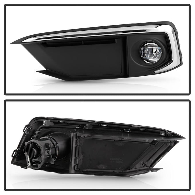 Clear OEM LED Fog Light W/OEM Fit Switch <br>19-21 Honda Civic