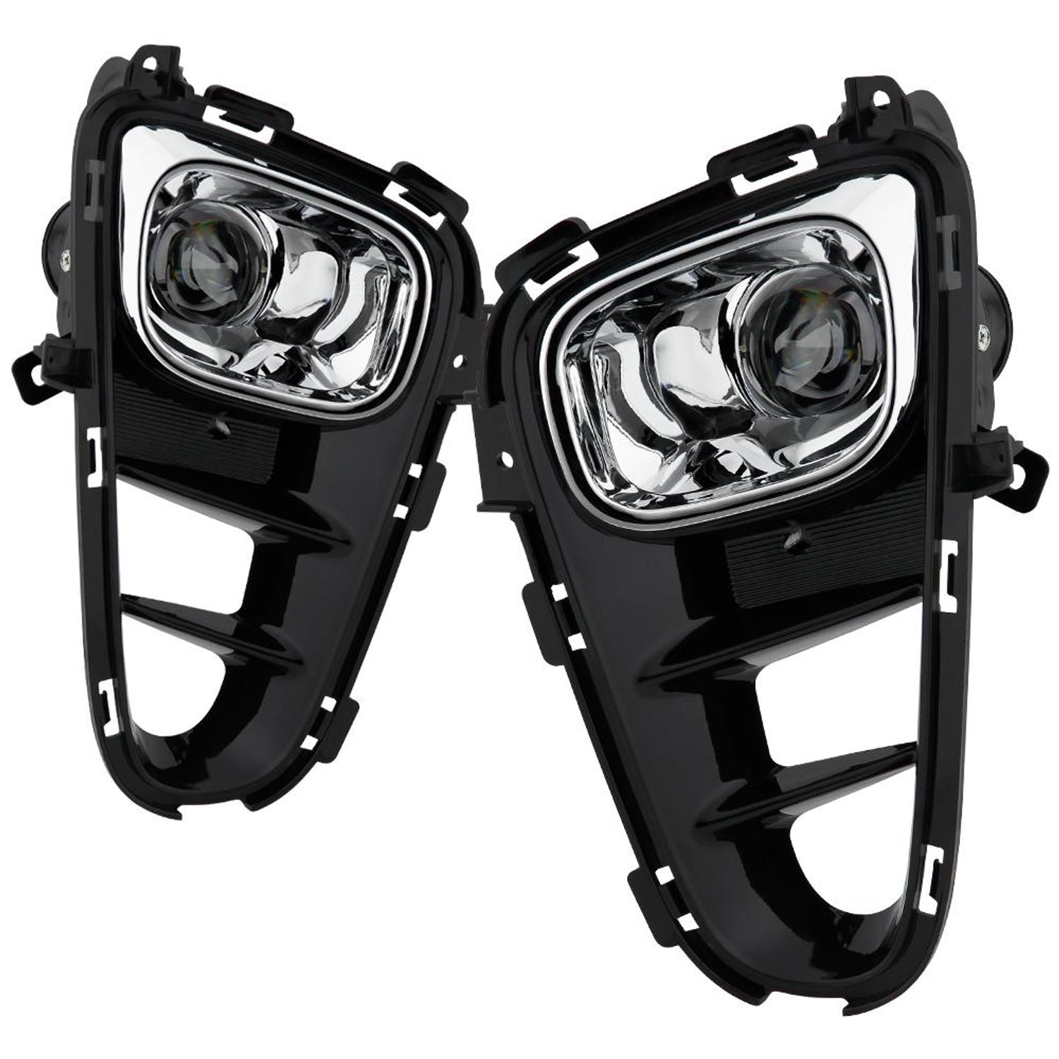 Clear OEM Style Fog Light w/Universal Switch <br>18-20 Kia Picanto