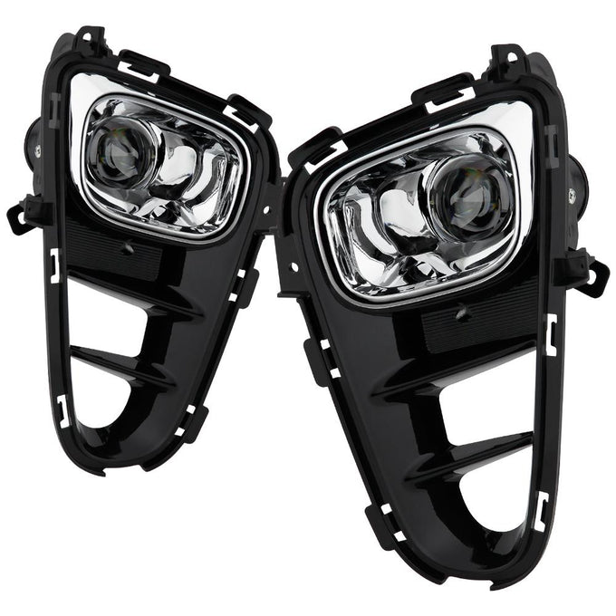Clear OEM Style Fog Light w/Universal Switch <br>18-20 Kia Picanto