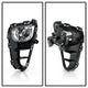 Clear OEM Style Fog Light w/Universal Switch <br>18-20 Kia Picanto