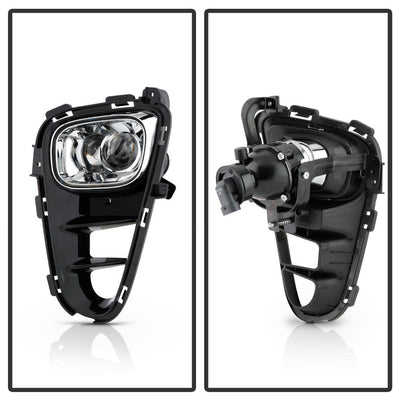 Clear OEM Style Fog Light w/Universal Switch <br>18-20 Kia Picanto
