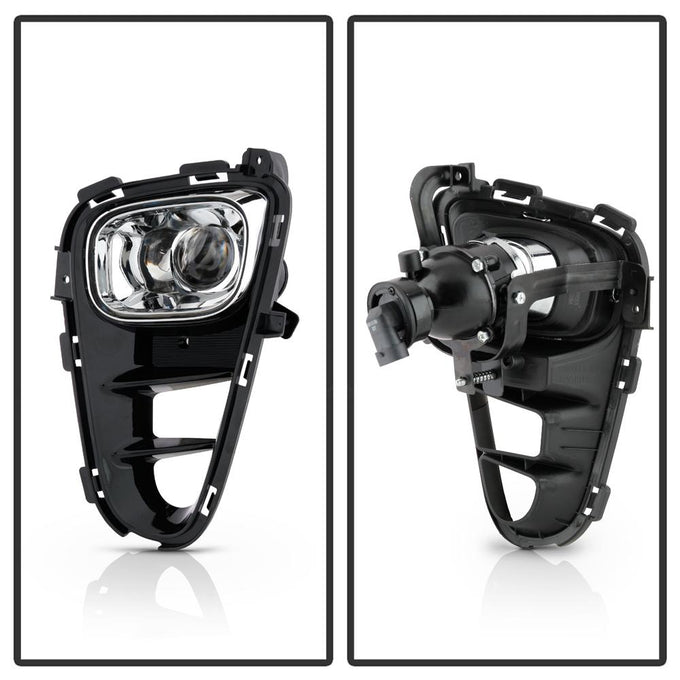 Clear OEM Style Fog Light w/Universal Switch <br>18-20 Kia Picanto