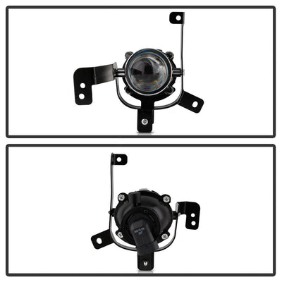 Clear OEM Style Fog Light w/Universal Switch <br>18-20 Kia Picanto