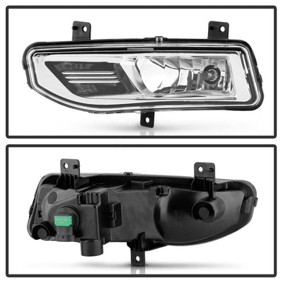 Clear OEM Style Fog Lights W/OEM Fit Switch <br>18-20 Nissan Kicks