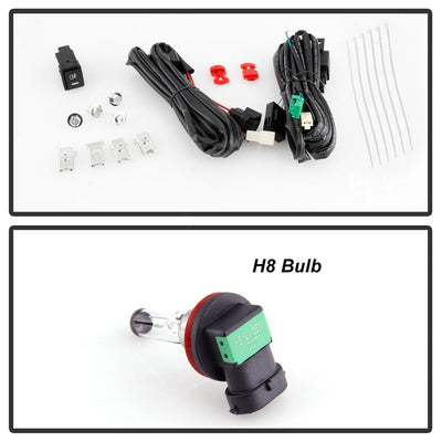 Clear OEM Style Fog Lights W/OEM Fit Switch <br>18-20 Nissan Kicks