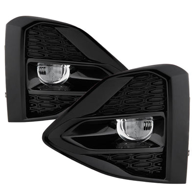 Clear OEM Style Full LED Fog Lights w/OEM Fit Switch <br>19-21 Nissan Maxima
