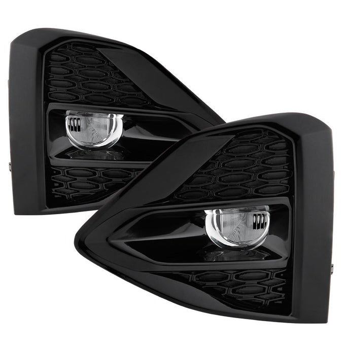 Clear OEM Style Full LED Fog Lights w/OEM Fit Switch <br>19-21 Nissan Maxima