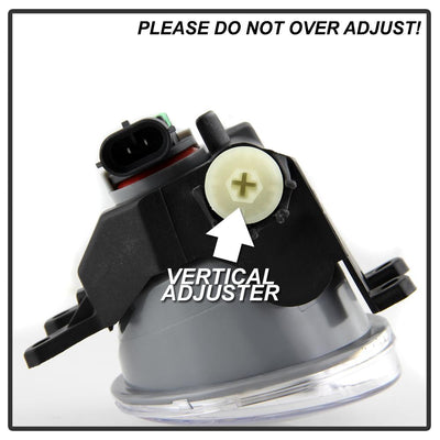 Clear OEM Style Fog Lights w/OEM Fit Switch <br>19-22 Toyota RAV4 21 Toyota RAV4 Prime