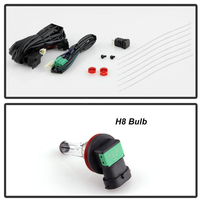 Clear OEM Style Fog Lights w/OEM Fit Switch <br>19-22 Toyota RAV4 21 Toyota RAV4 Prime